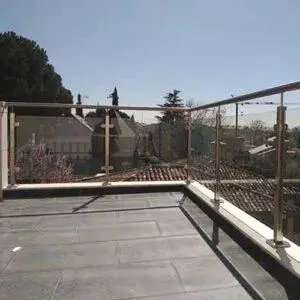 Barandales de acero inoxidable para balcones